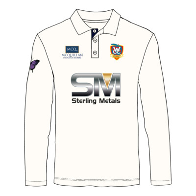Weaverham Cricket Club – Cricket Shirt Long Sleeve – Junior Thumbnail